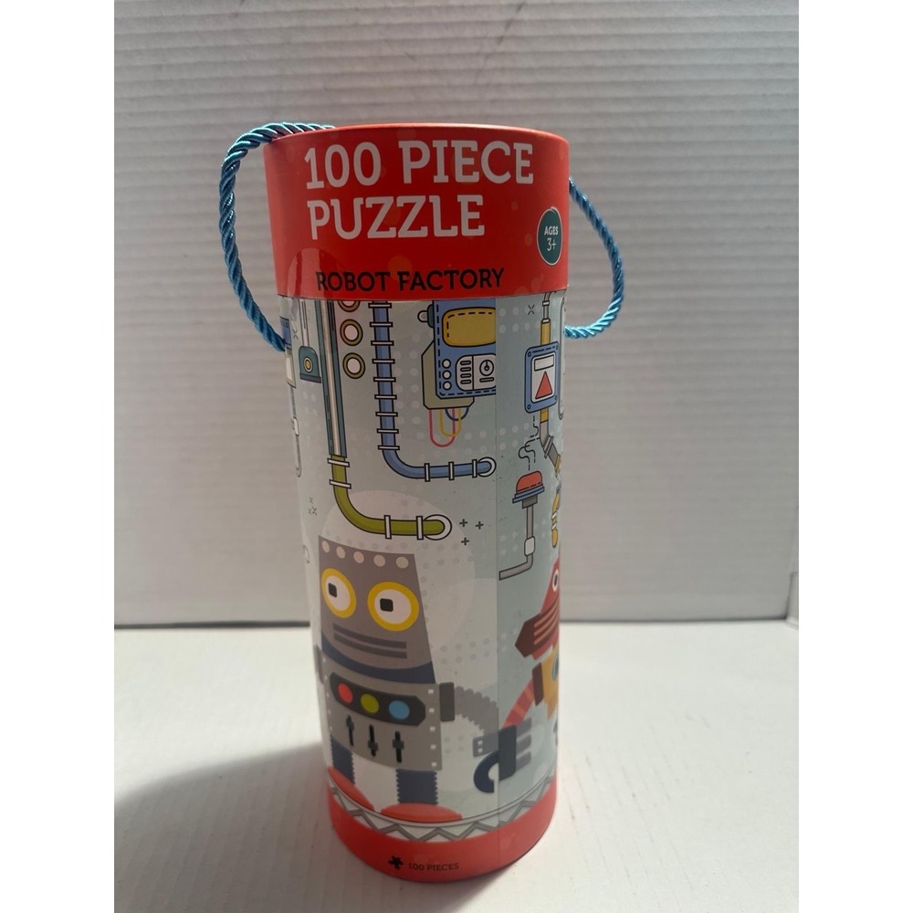 Anker Art 100 Piece Robot Factory Jigsaw Puzzle Multicolor Ages 3+ Robots